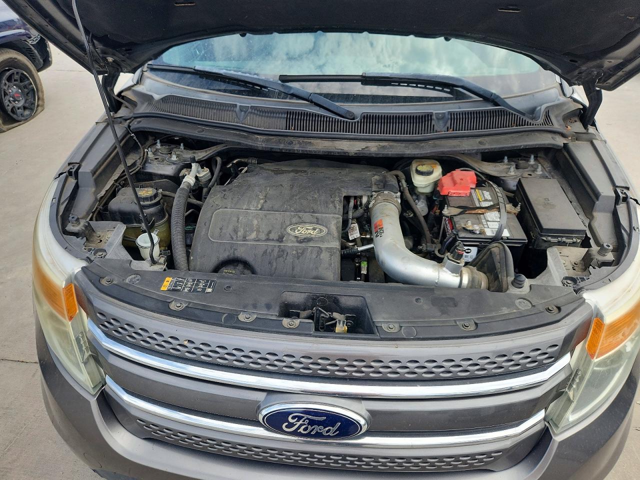 2013 Ford Explorer Limited Gray vin: 1FM5K7F84DGC16769