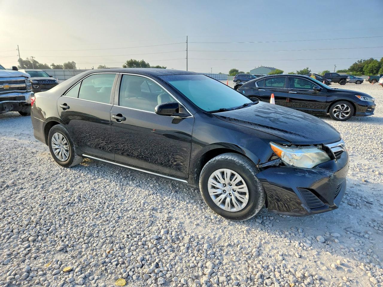 2012 Toyota Camry Le Черный vin: 4T1BF1FK0CU083038