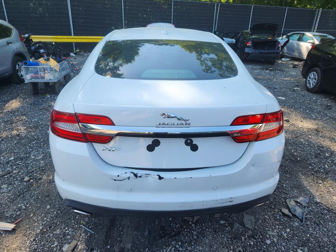 2015 Jaguar Xf 2.0t Premium White vin: SAJWA0FS5FPU58926