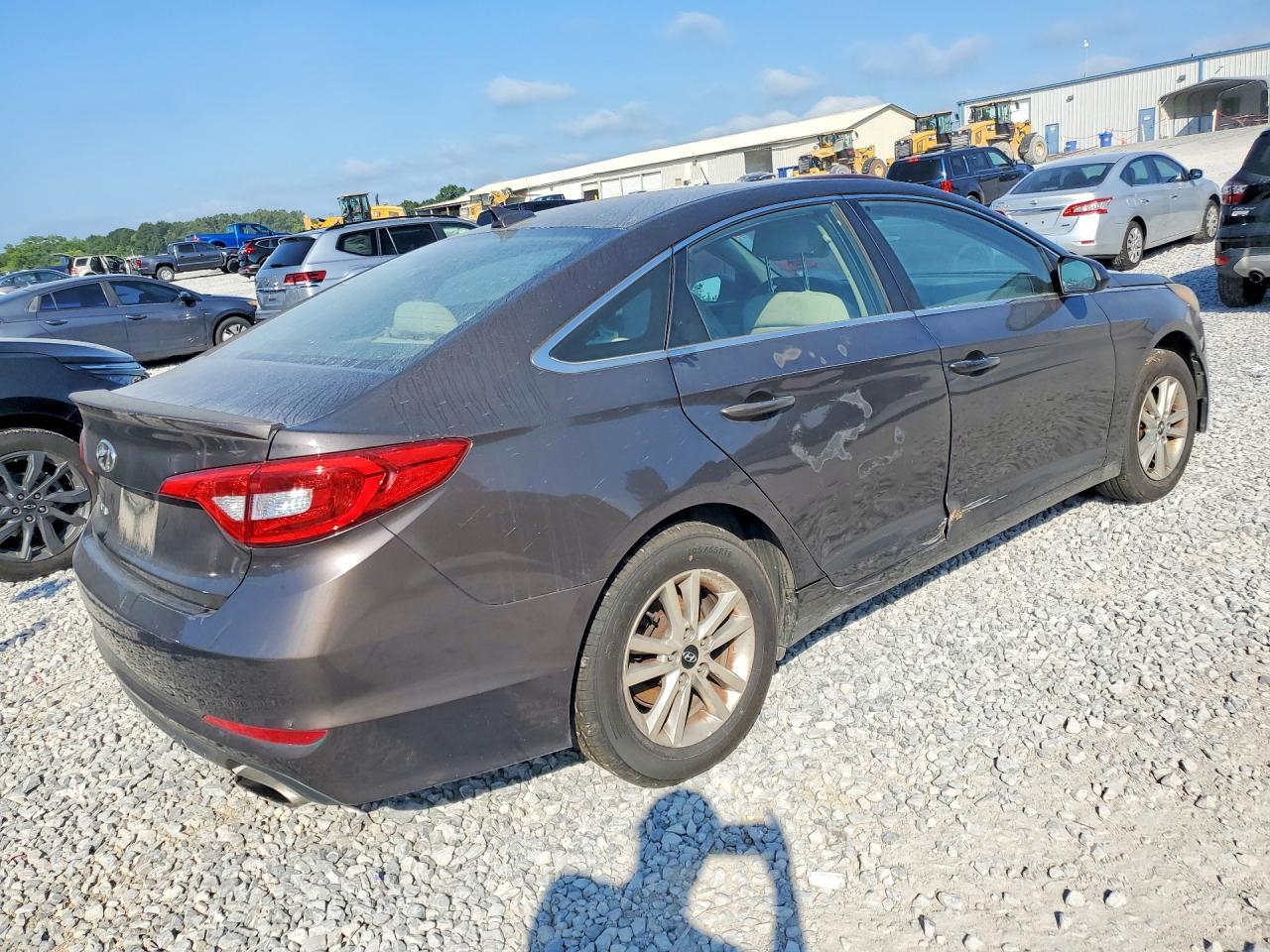 2015 Hyundai Sonata Se Коричневый vin: 5NPE24AF0FH067395