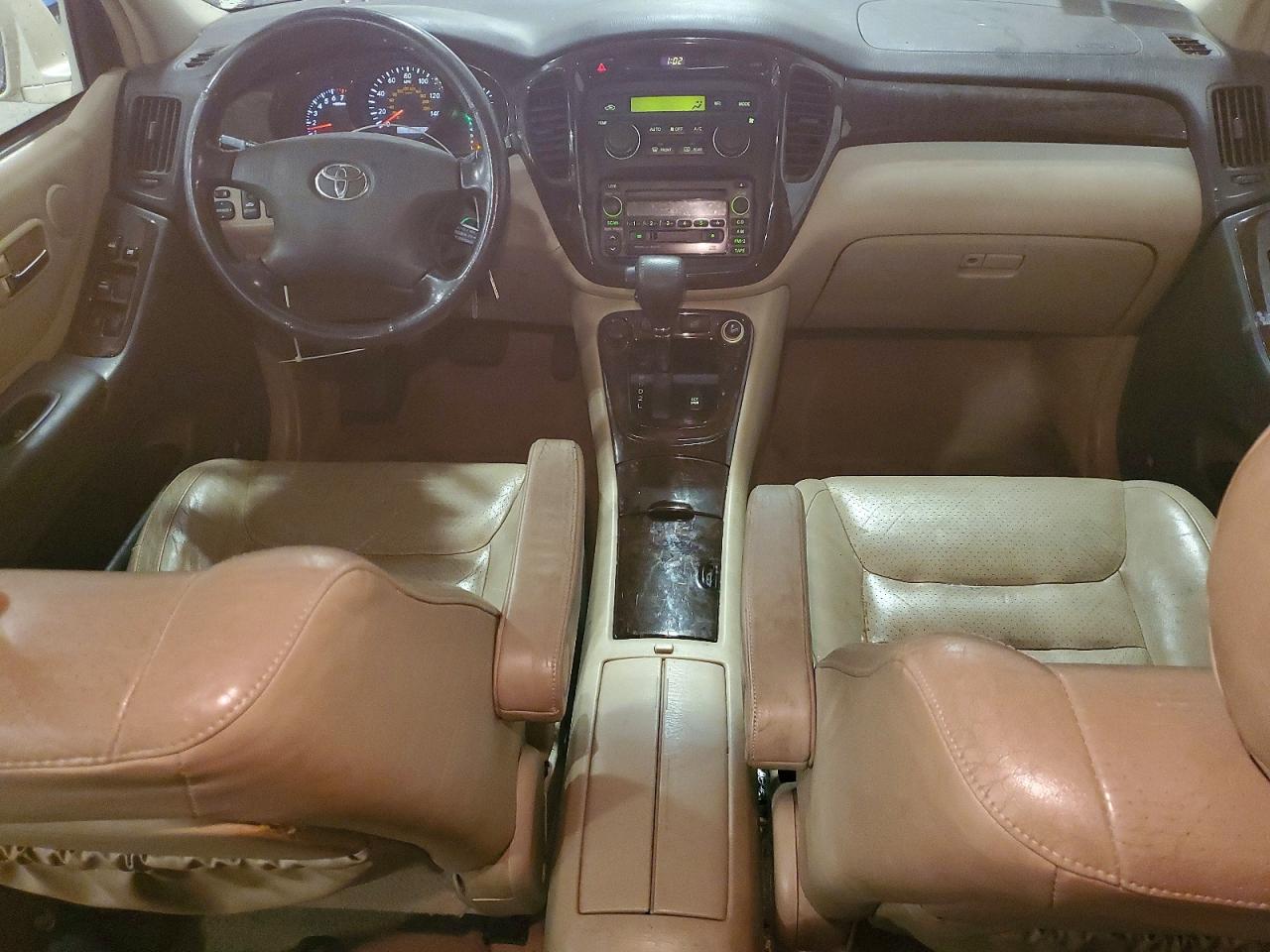2003 Toyota Highlander Limited Beige vin: JTEHF21A730110693