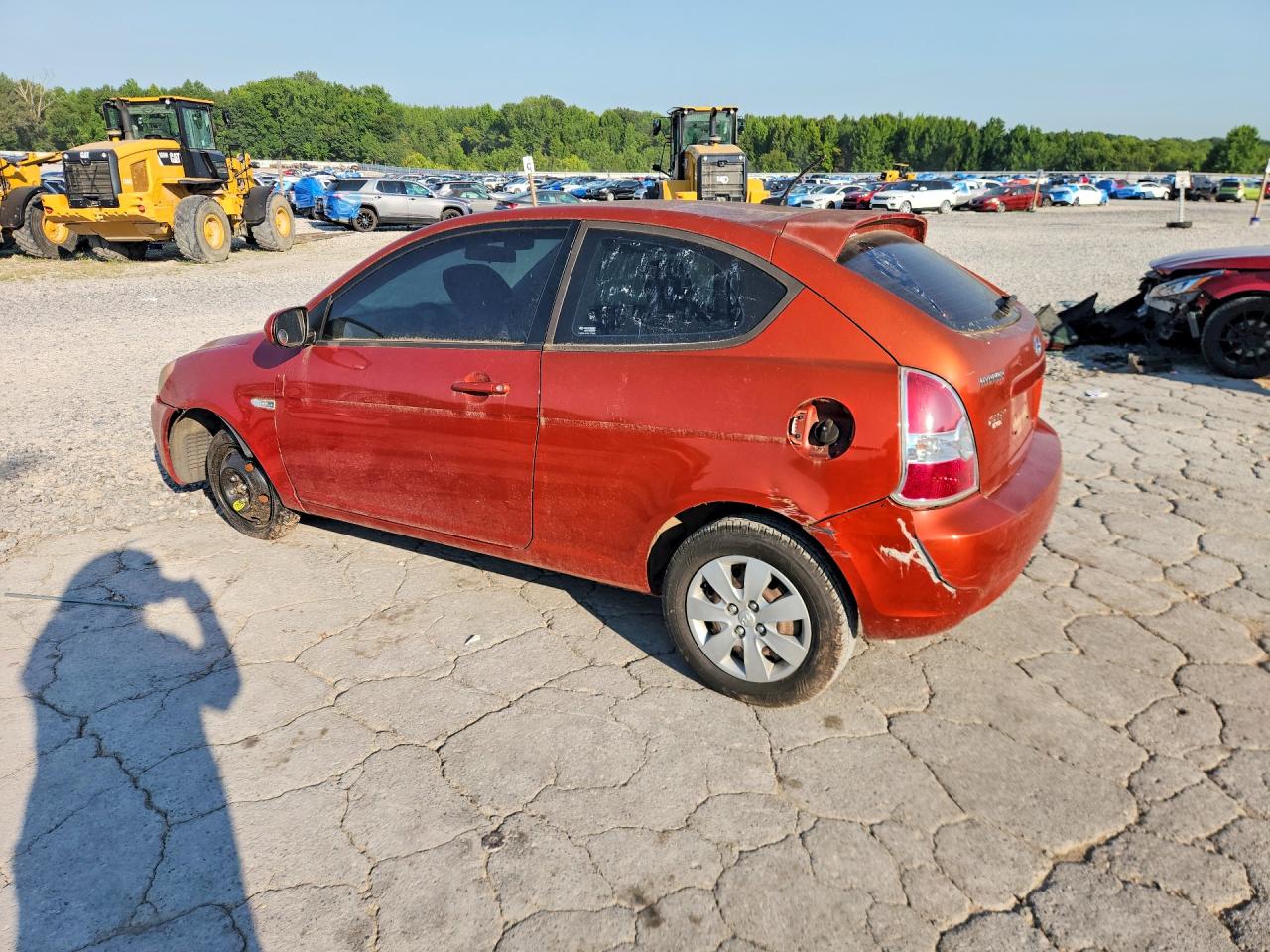 2010 Hyundai Accent Gs Бордовый vin: KMHCM3AC4AU156284