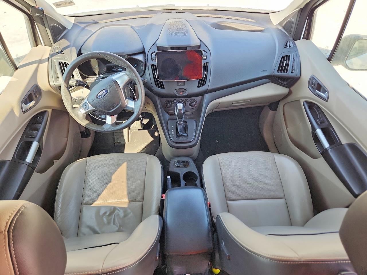2014 Ford Transit Connect Xlt White vin: NM0GS9F75E1141193