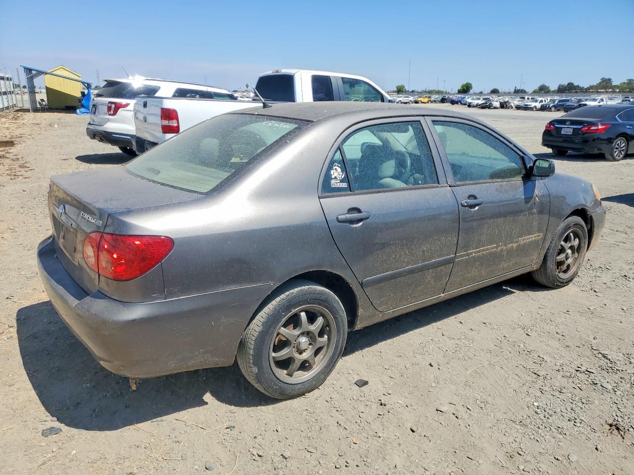 2006 Toyota Corolla Ce Gray vin: 1NXBR32E66Z626271