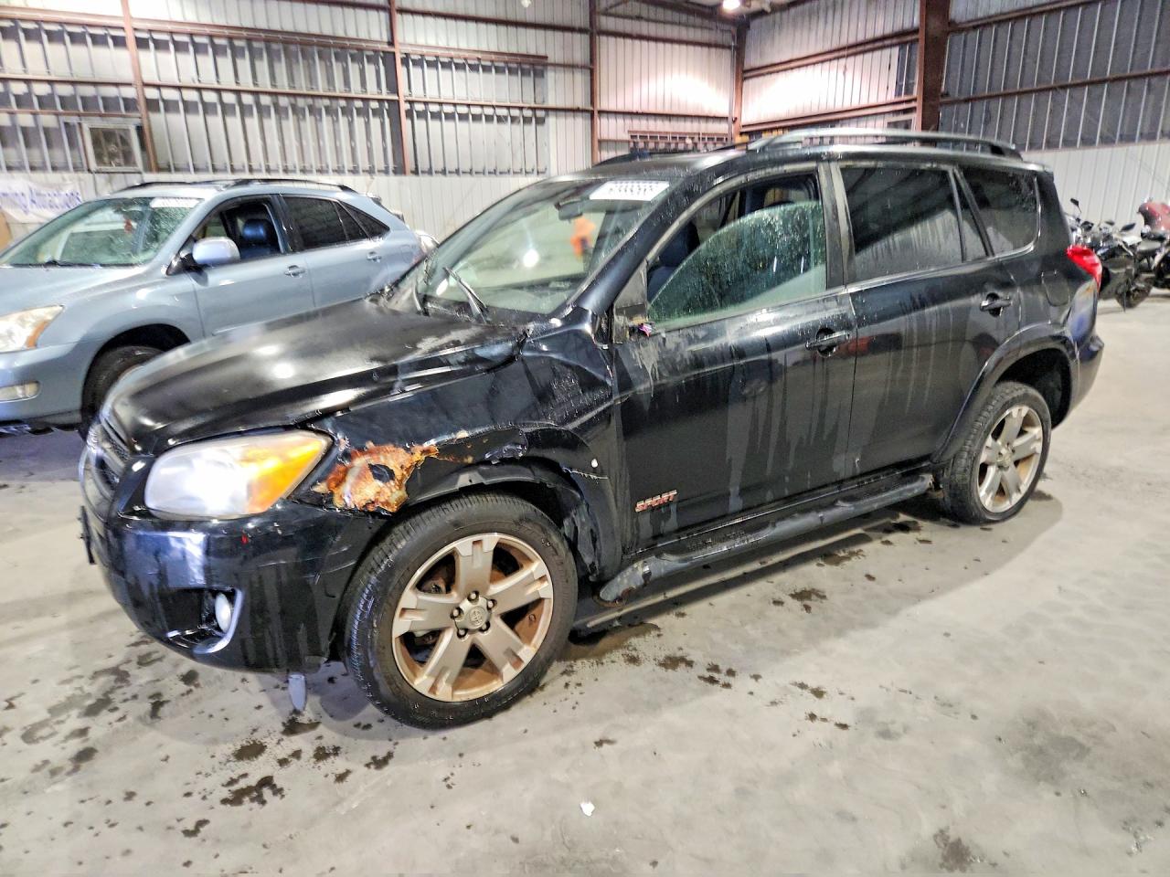 2011 Toyota Rav4 Sport Black vin: JTMRK4DV5B5103127