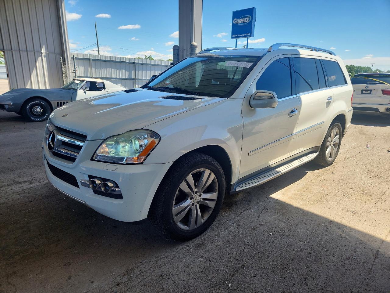 2010 Mercedes-benz Gl 450 4matic White vin: 4JGBF7BE0AA561251