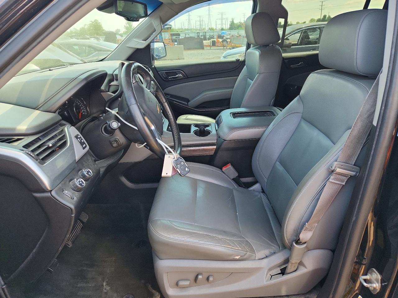 2015 Chevrolet Suburban K1500 Lt Black vin: 1GNSKJKC3FR192302