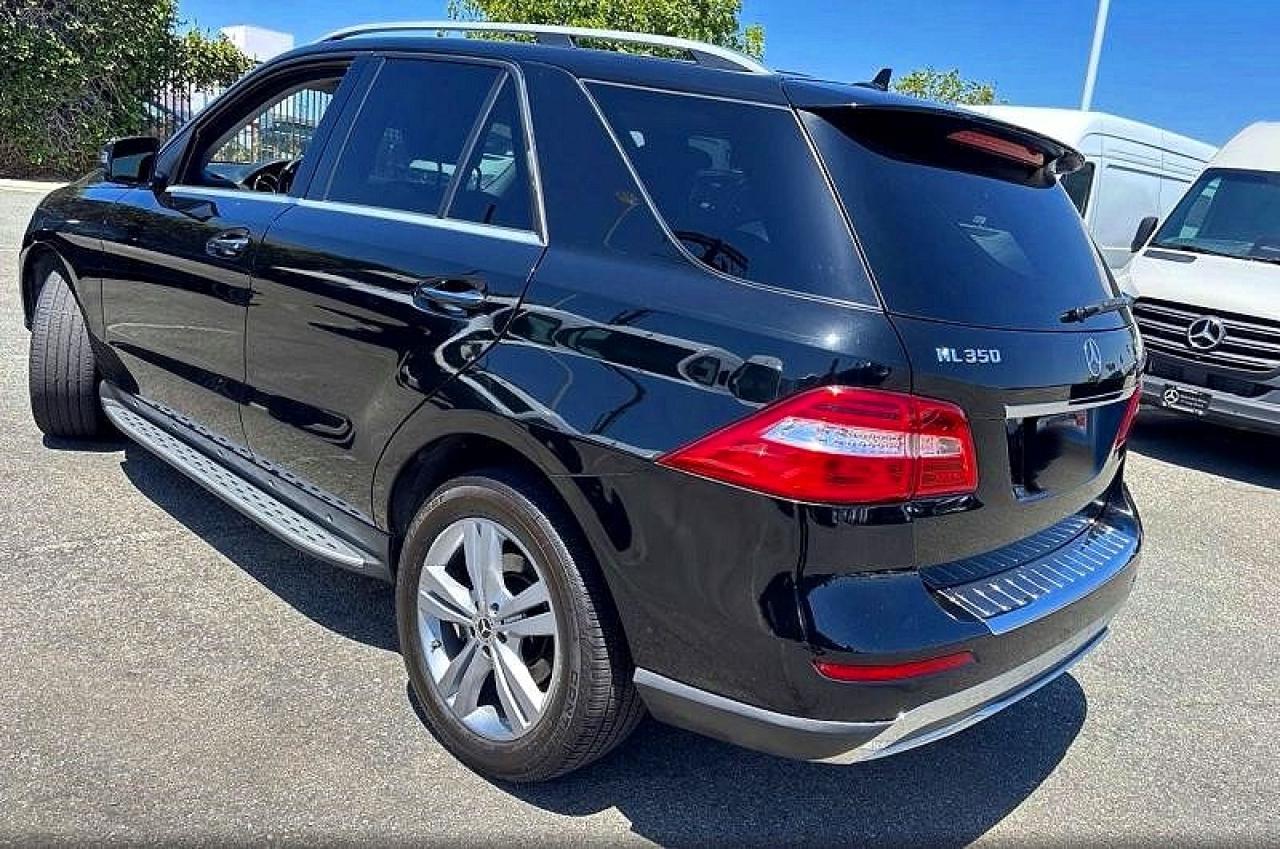 2014 Mercedes-benz Ml 350 Черный vin: 4JGDA5JB3EA296639