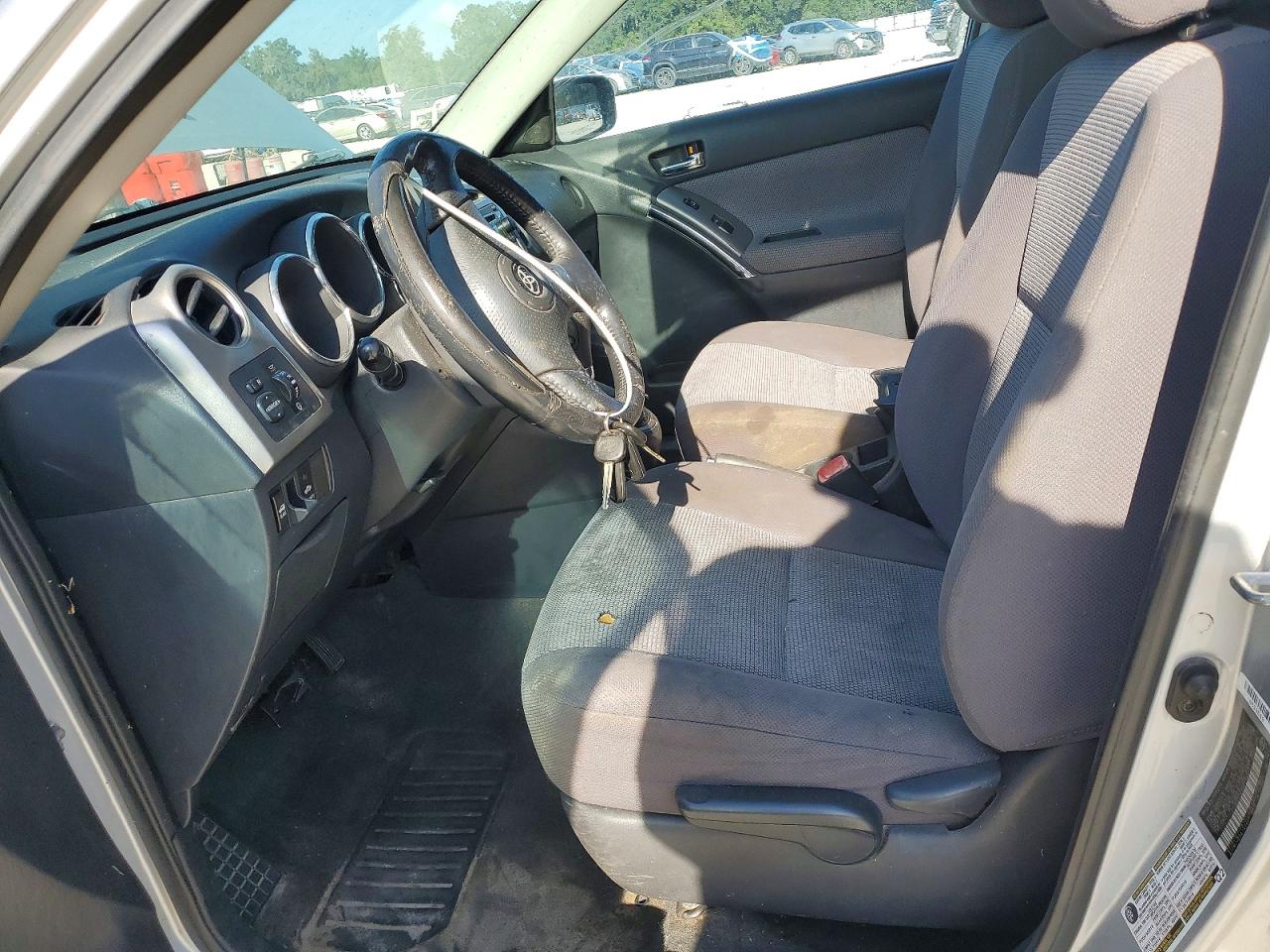 2005 Toyota Matrix Xr Silver vin: 2T1KR32E95C414545