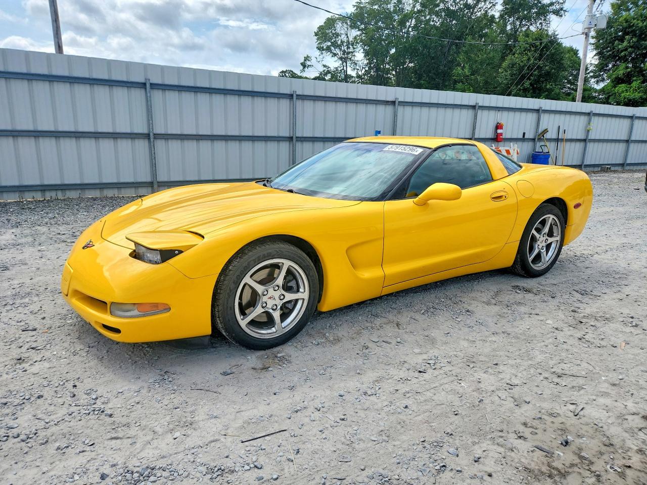 2000 Chevrolet Corvette Yellow vin: 1G1YY22G4Y5126595