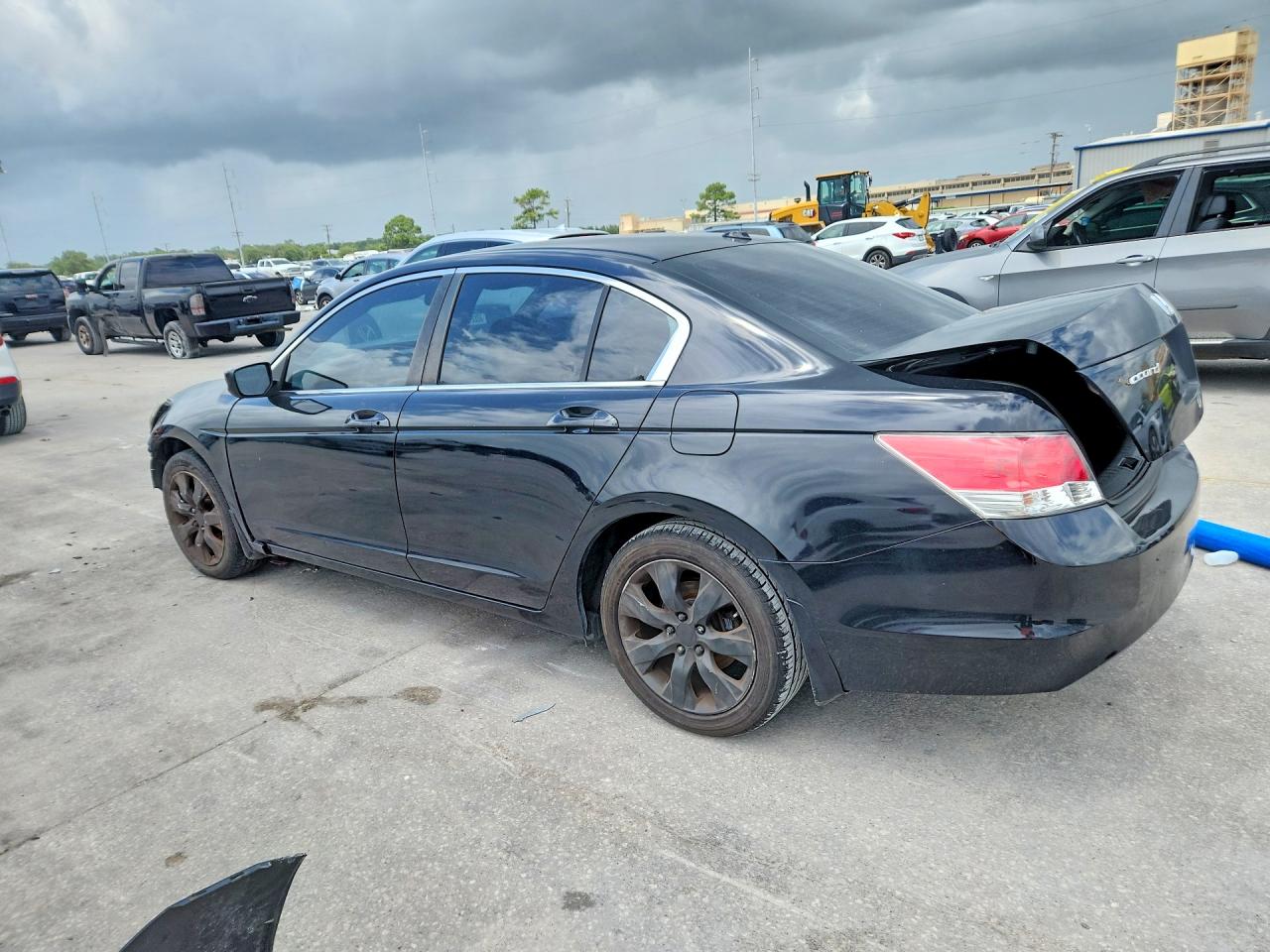 2008 Honda Accord Exl Black vin: 1HGCP26898A114040