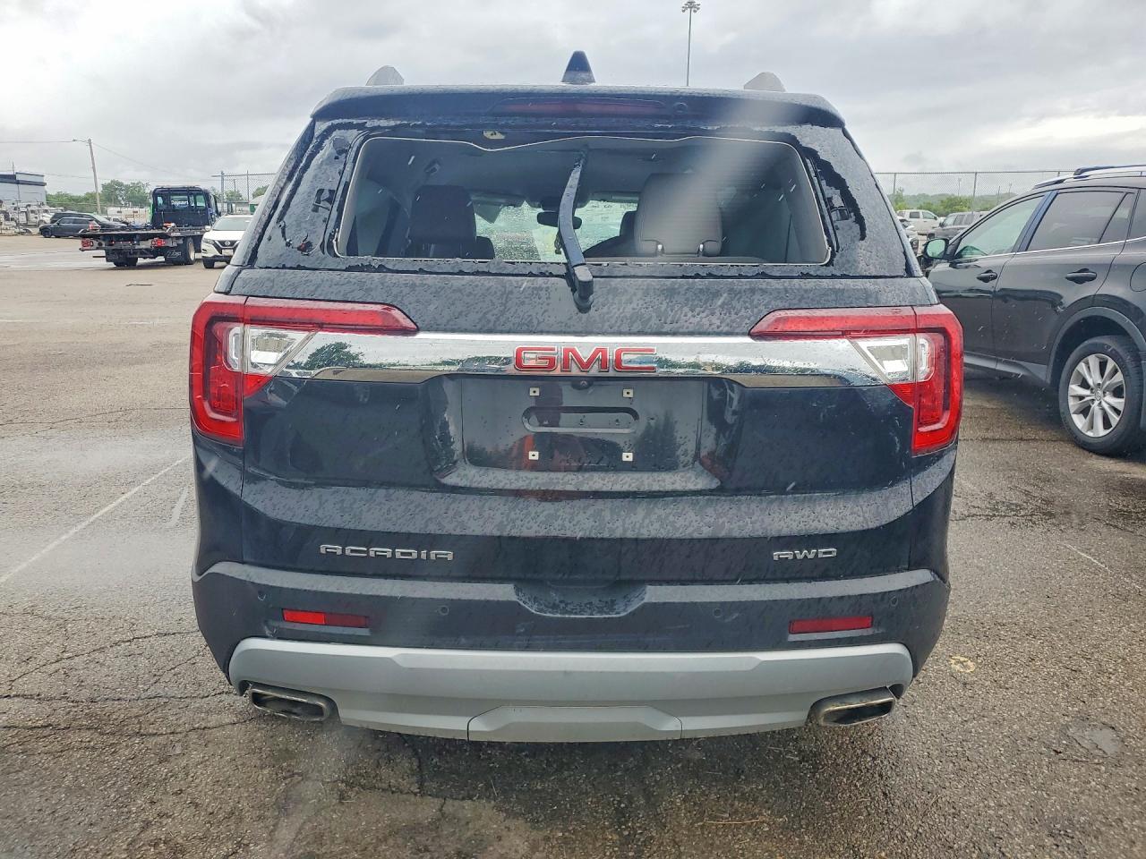 2021 Gmc Acadia Slt Черный vin: 1GKKNULS0MZ113595