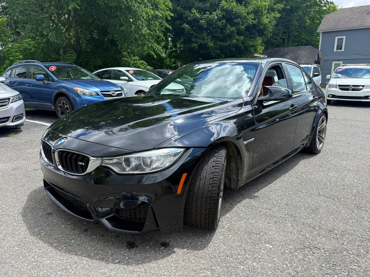 2015 Bmw M3 Черный vin: WBS3C9C55FP803086