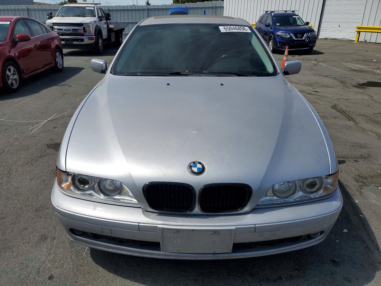 2003 Bmw 530 I Automatic Silver vin: WBADT63423CK31086
