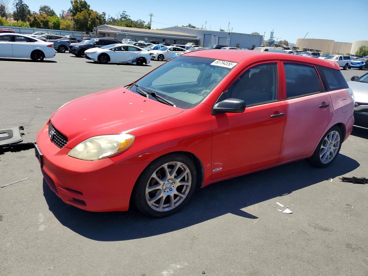 2003 Toyota Corolla Matrix Xr Red vin: 2T1KR32E53C047270