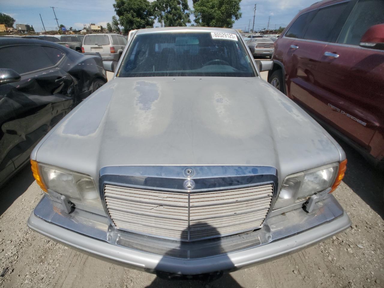 1988 Mercedes-benz 420 Sel Silver vin: WDBCA35D8JA376544
