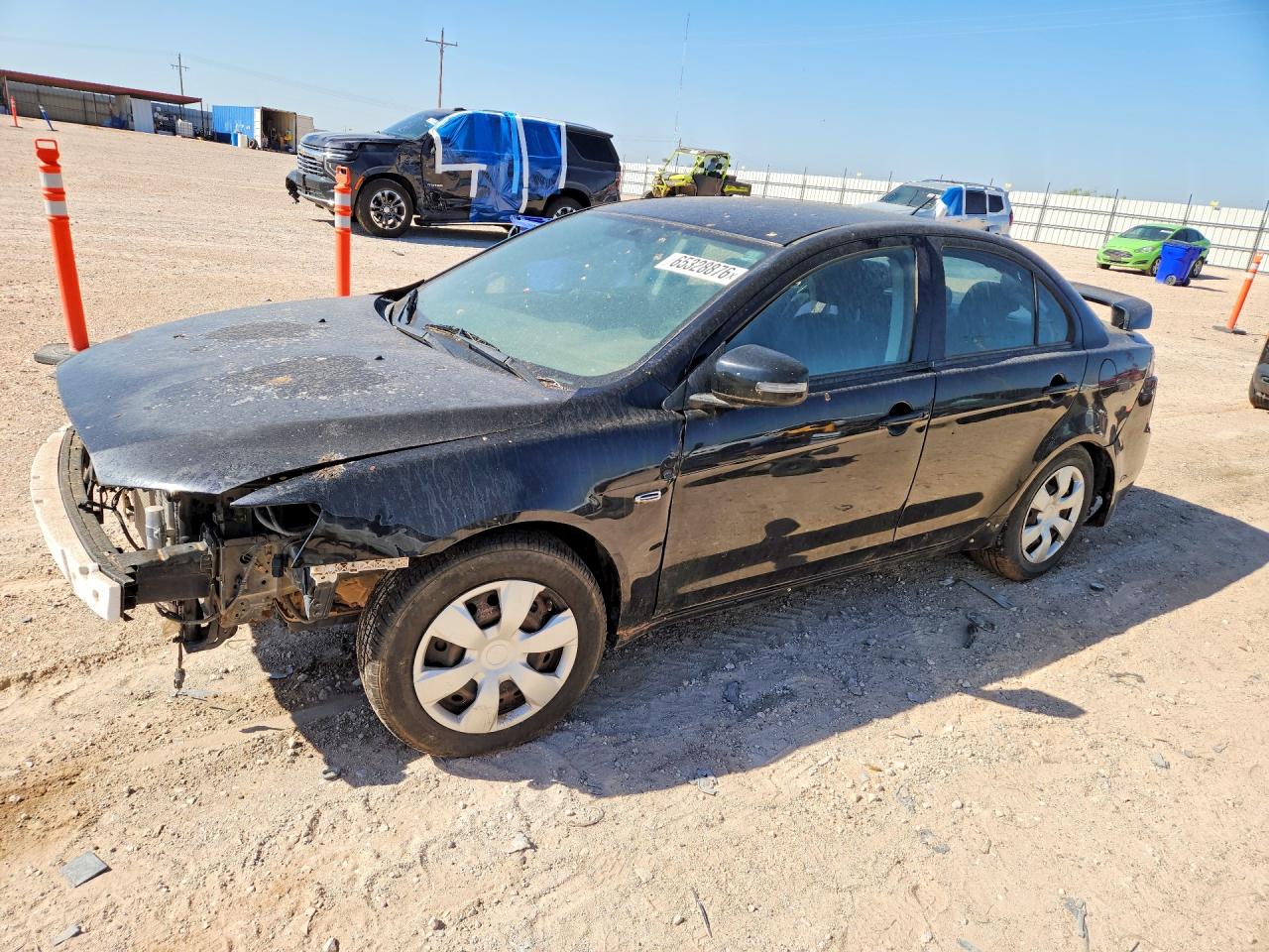 2015 Mitsubishi Lancer Es Black vin: JA32U2FU7FU010852