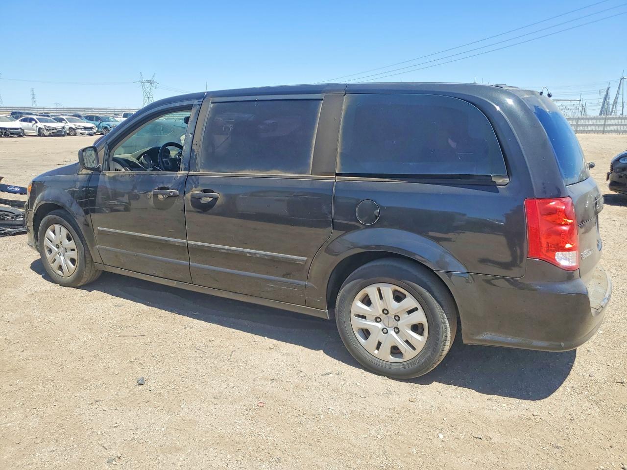 2015 Dodge Grand Caravan Se Black vin: 2C4RDGBG2FR749573