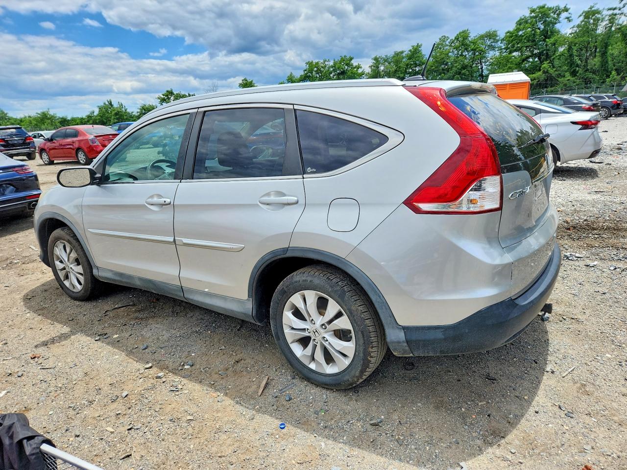 2012 Honda Cr-v Exl Серый vin: 2HKRM4H73CH618263