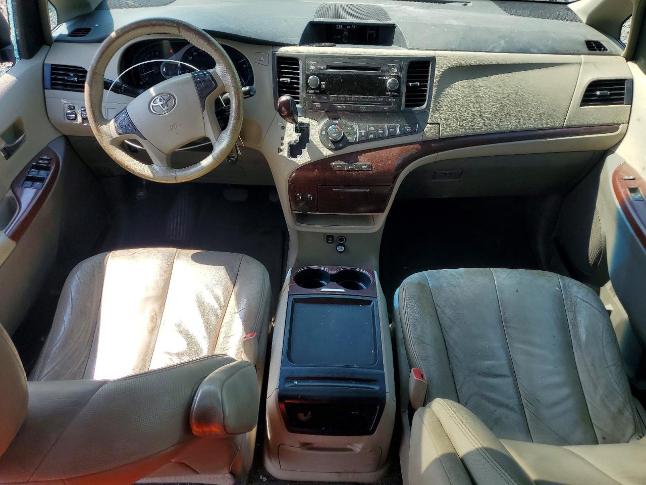2011 Toyota Sienna Xle 8-passenger Blue vin: 5TDYK3DC1BS093596