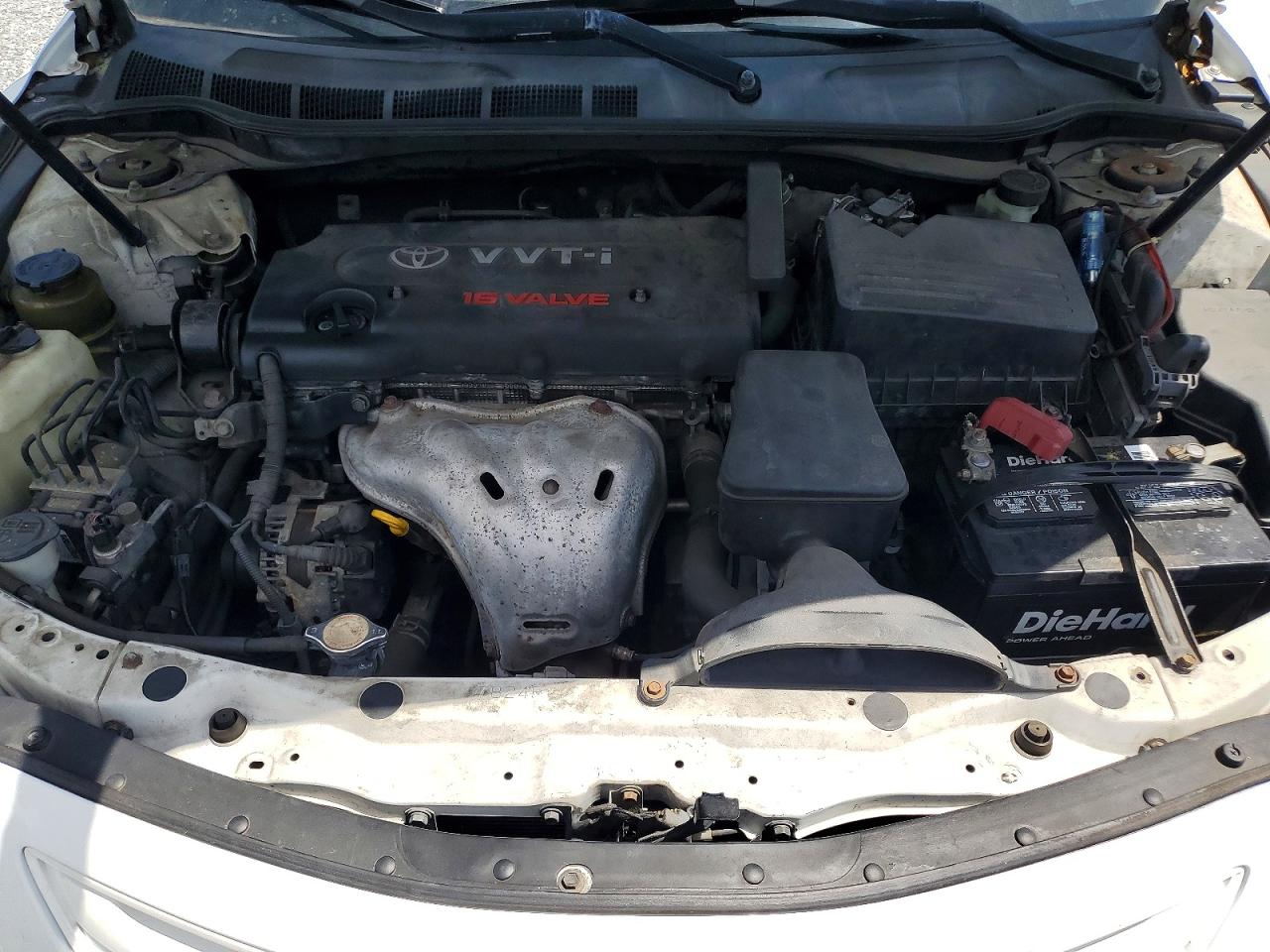 2007 Toyota Camry Le Белый vin: JTNBE46K173068421