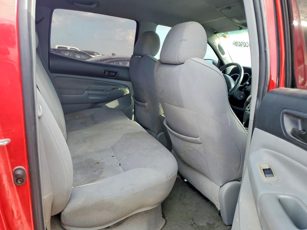 2006 Toyota Tacoma Double Cab Prerunner Red vin: 5TEJU62N36Z300712