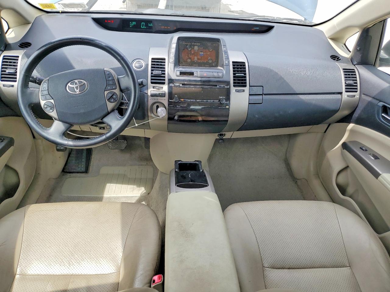 2008 Toyota Prius Base Blue vin: JTDKB20UX87787236