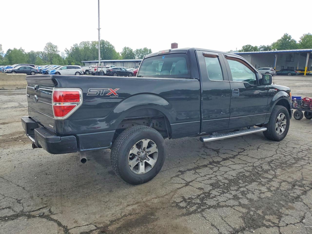 2014 Ford F150 Super Cab Черный vin: 1FTEX1EM5EFC39101