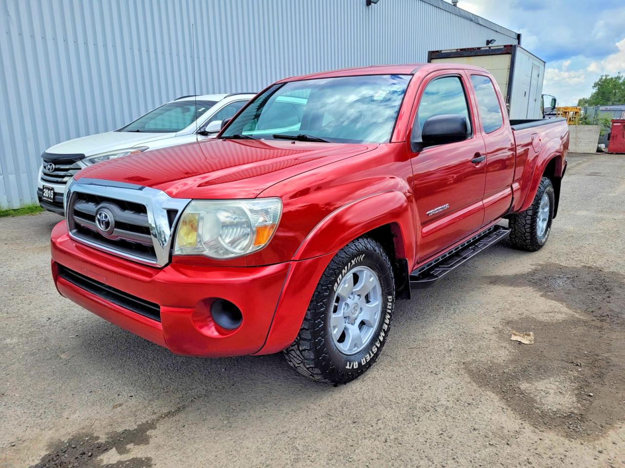 2010 Toyota Tacoma Access Cab Red vin: 5TEUU4EN6AZ672177