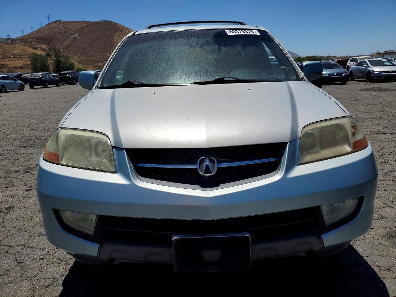 2002 Acura Mdx Touring Silver vin: 2HNYD18612H526720