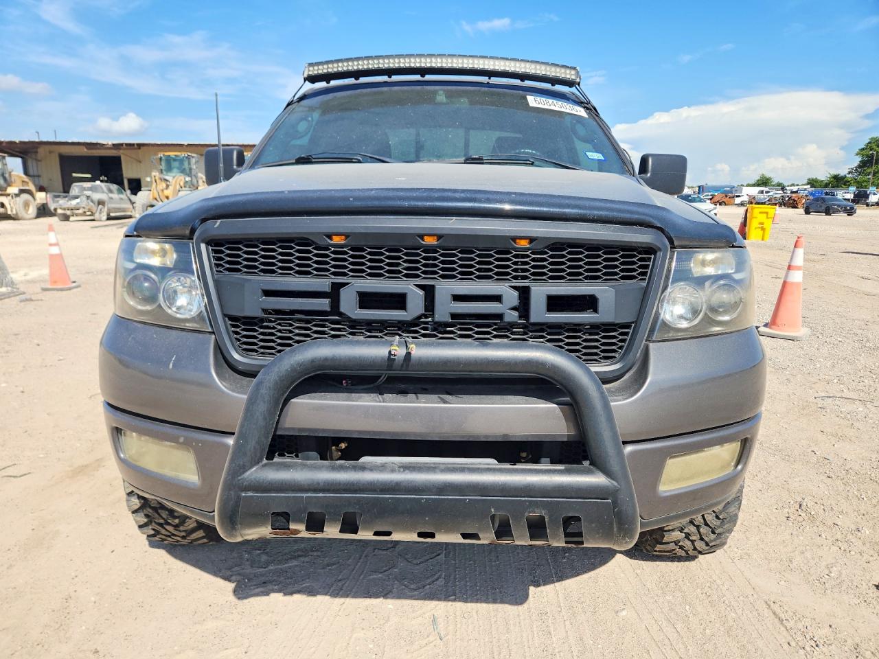 2004 Ford F150 Gray vin: 1FTPX14554NA80832