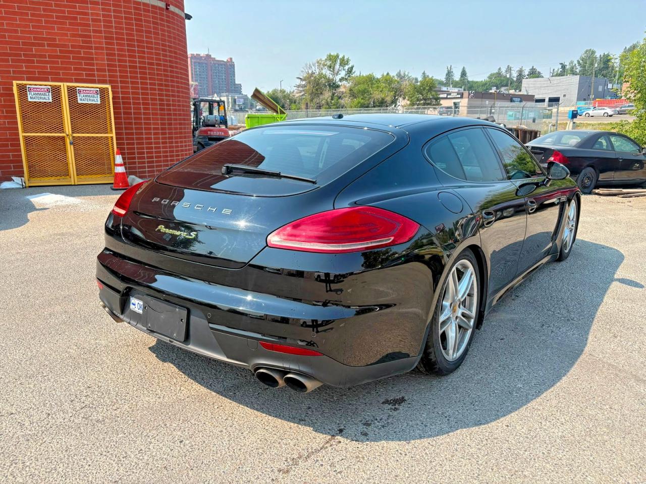 2014 Porsche Panamera S Hybrid Черный vin: WP0AD2A72EL044989
