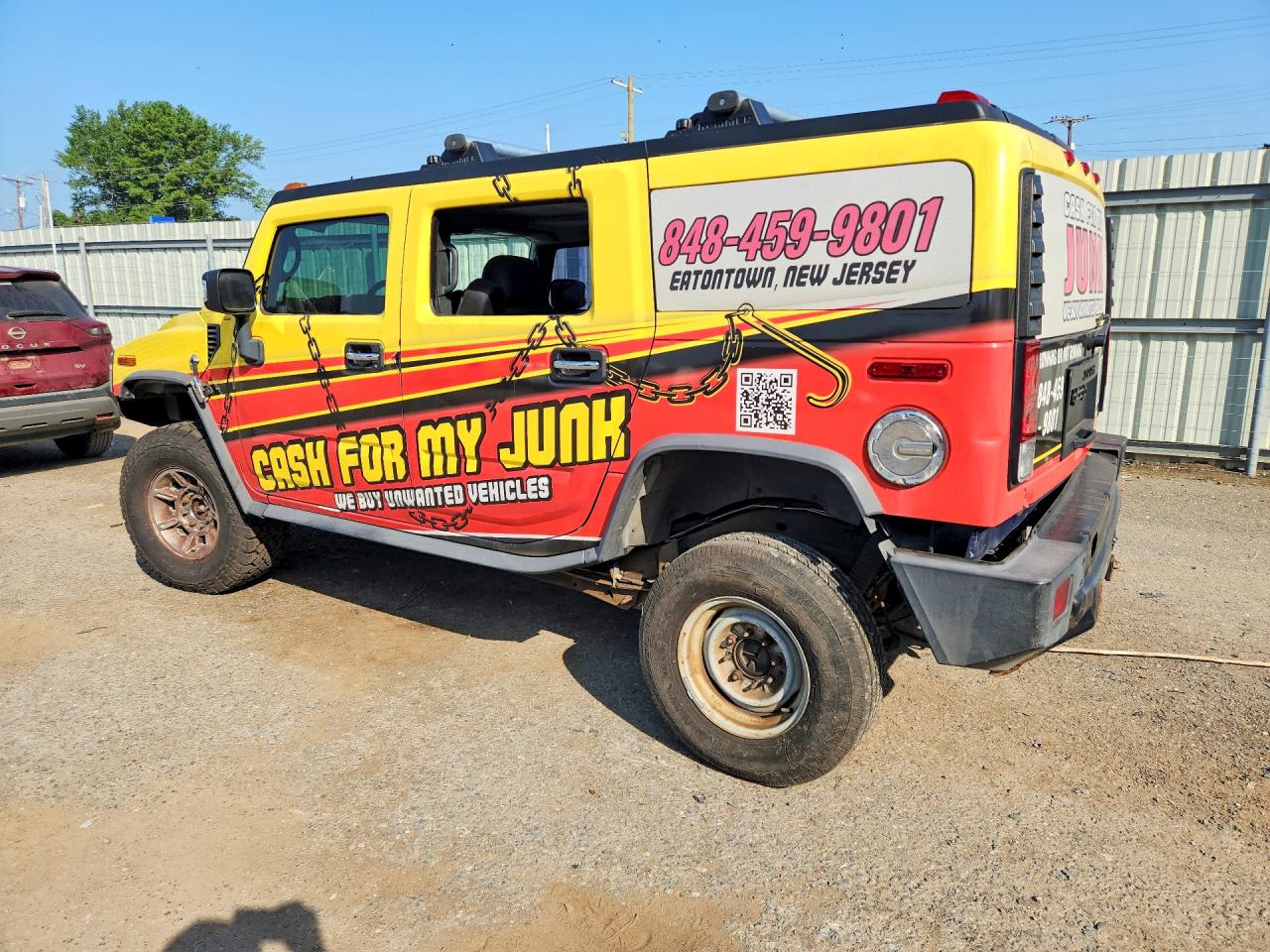 2007 Hummer H2 Yellow vin: 5GRGN23U07H109630