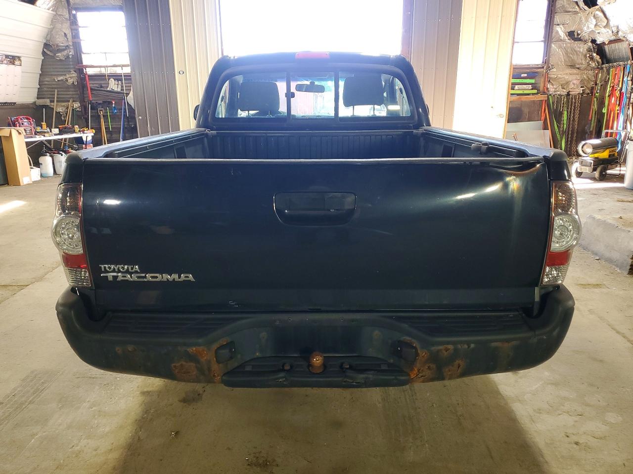 2009 Toyota Tacoma Base Черный vin: 5TENX22NX9Z637299