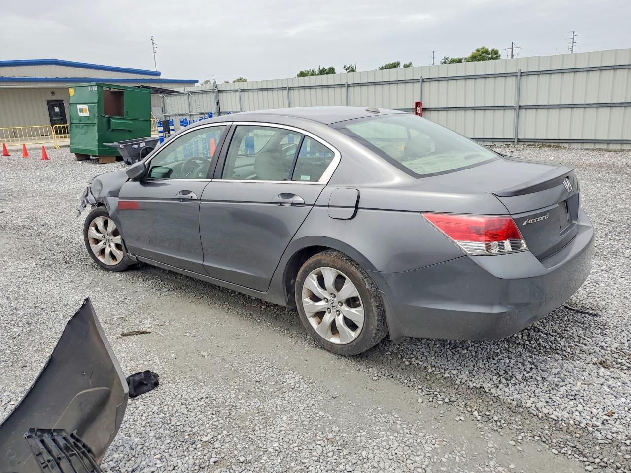 2008 Honda Accord Exl Gray vin: JHMCP26878C069956