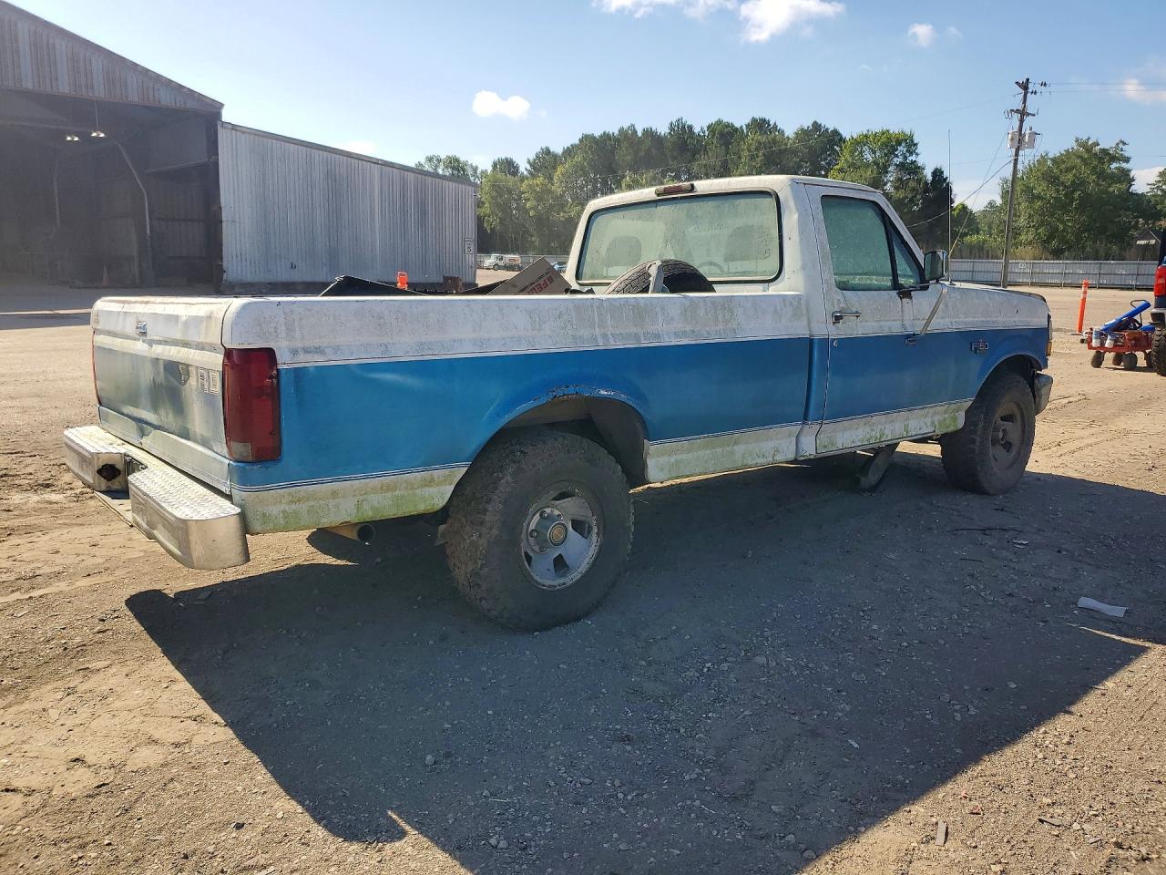 1994 Ford F150 Blue vin: 2FTDF15Y2RCA16890