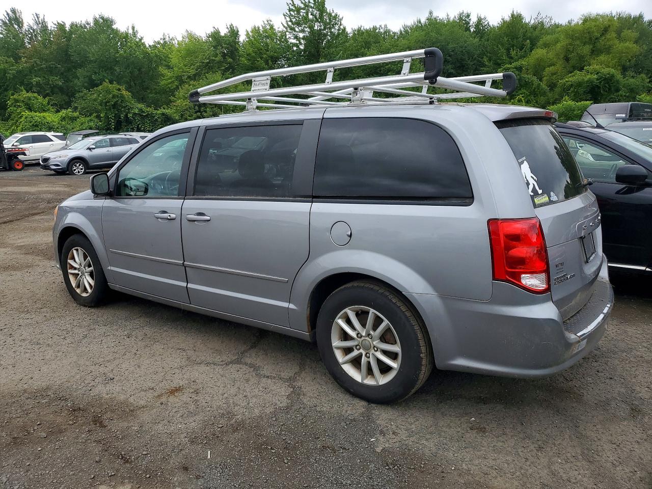 2014 Dodge Grand Caravan Sxt Gray vin: 2C4RDGCG2ER430252