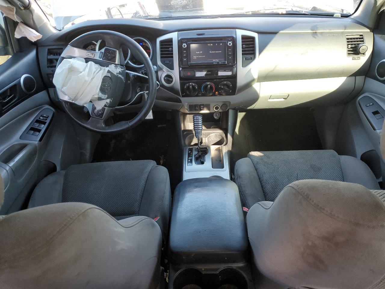 2015 Toyota Tacoma Double Cab Серый vin: 5TFLU4EN6FX120379