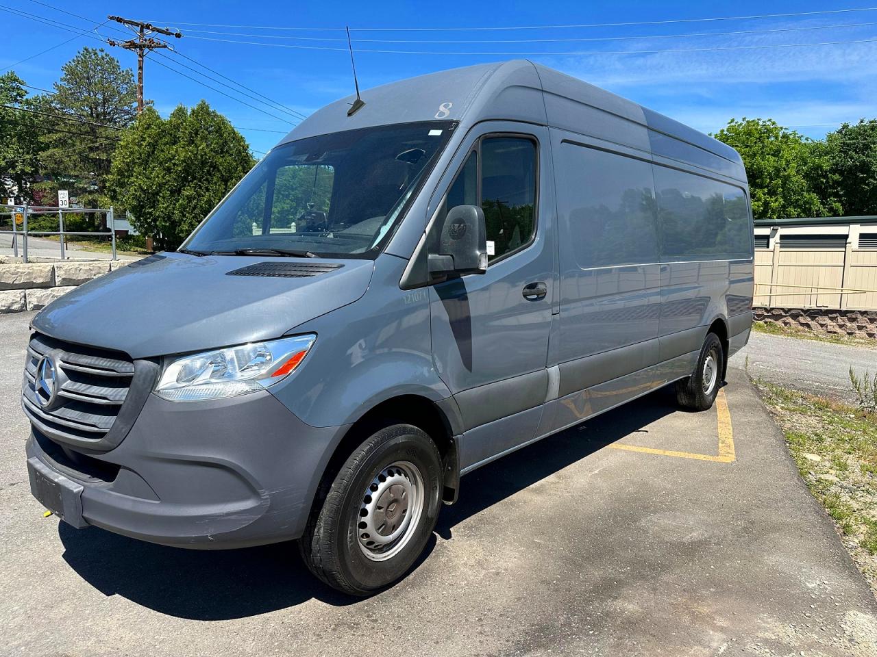 2019 Mercedes-benz Sprinter 2500 Blue vin: WD4PF1CD2KP125275