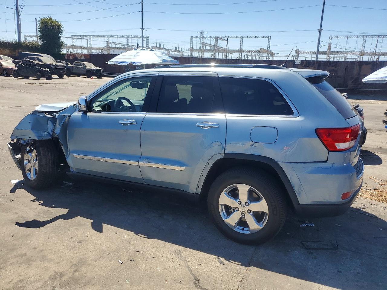 2013 Jeep Grand Cherokee Limited Blue vin: 1C4RJEBT1DC526828