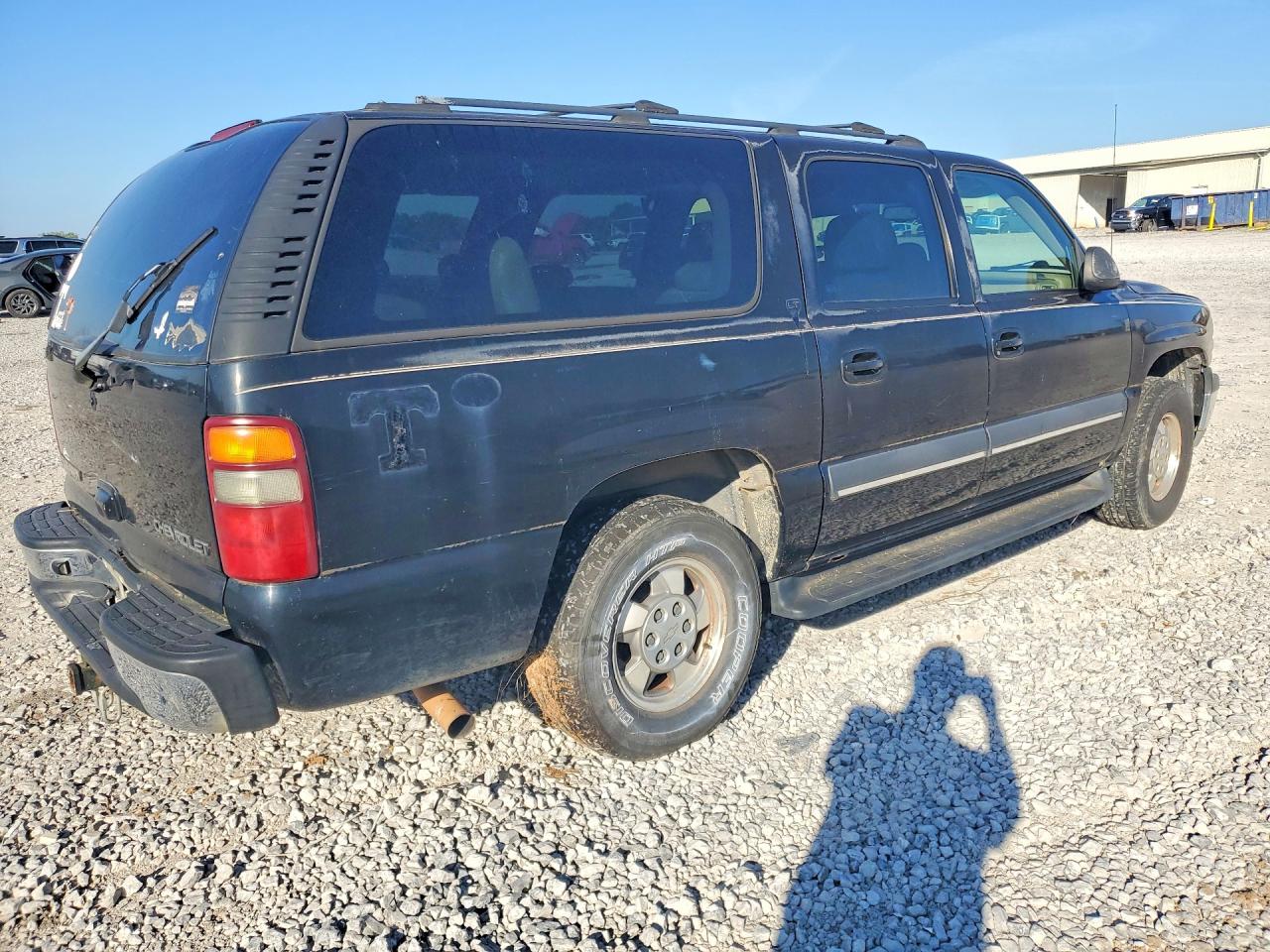 2002 Chevrolet Suburban K1500 Black vin: 1GNFK16Z22J156867
