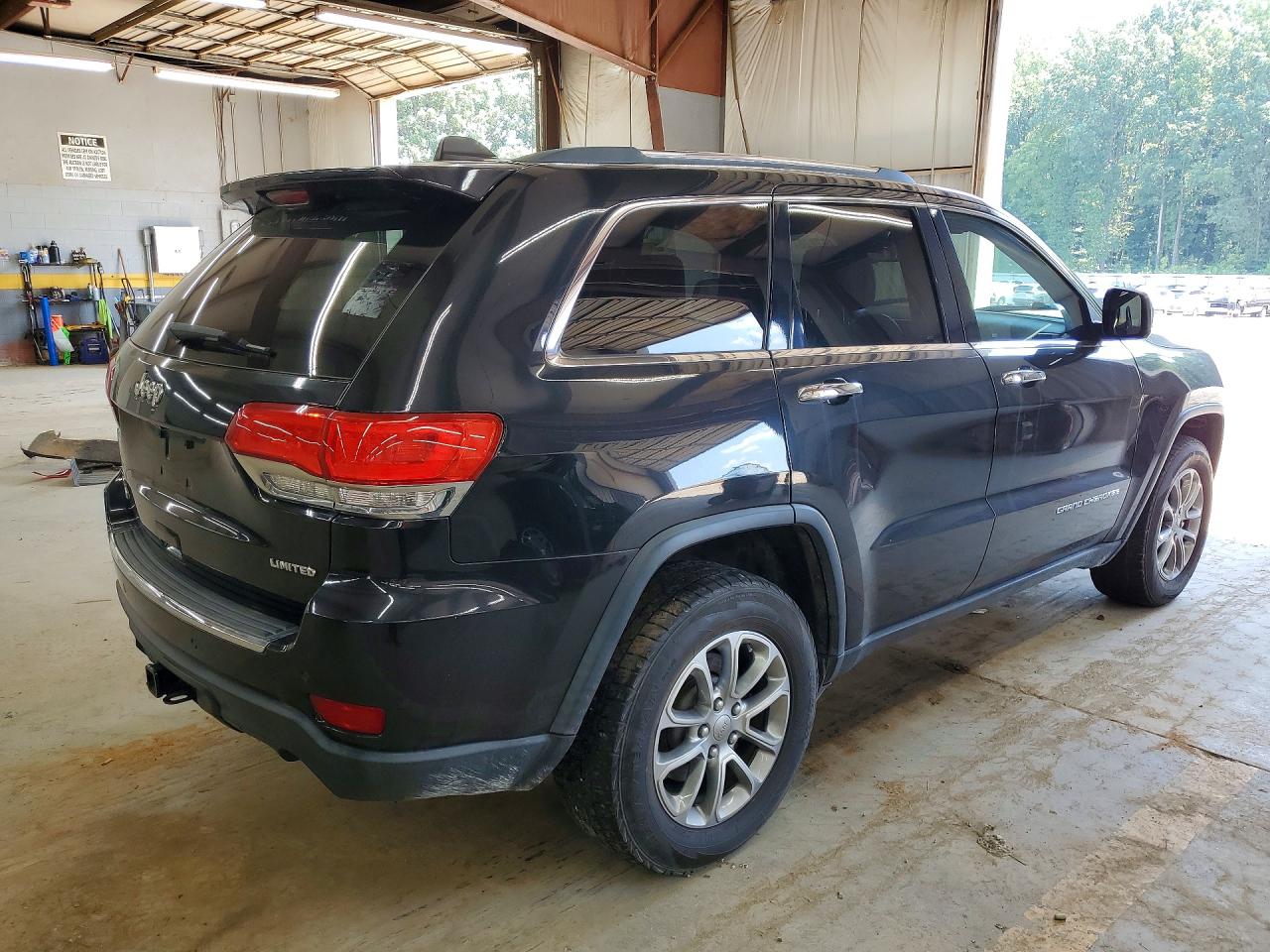 2015 Jeep Grand Cherokee Limited Black vin: 1C4RJFBM4FC112718
