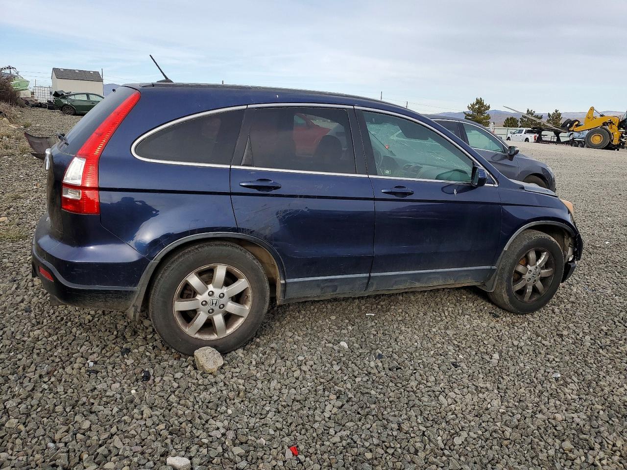 2008 Honda Cr-v Exl Blue vin: JHLRE48738C069571