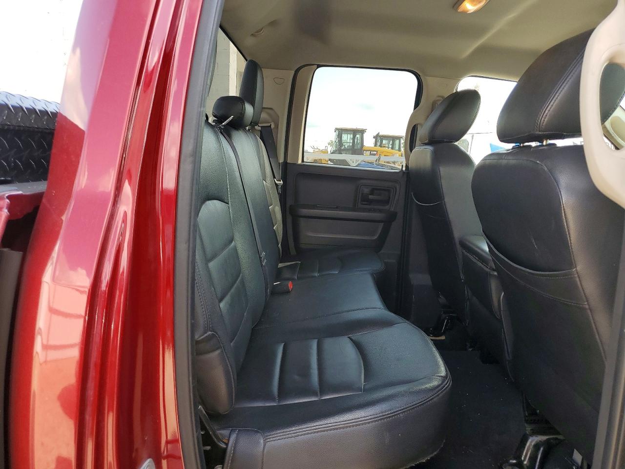 2011 Dodge Ram 1500 Red vin: 1D7RV1GP2BS617835