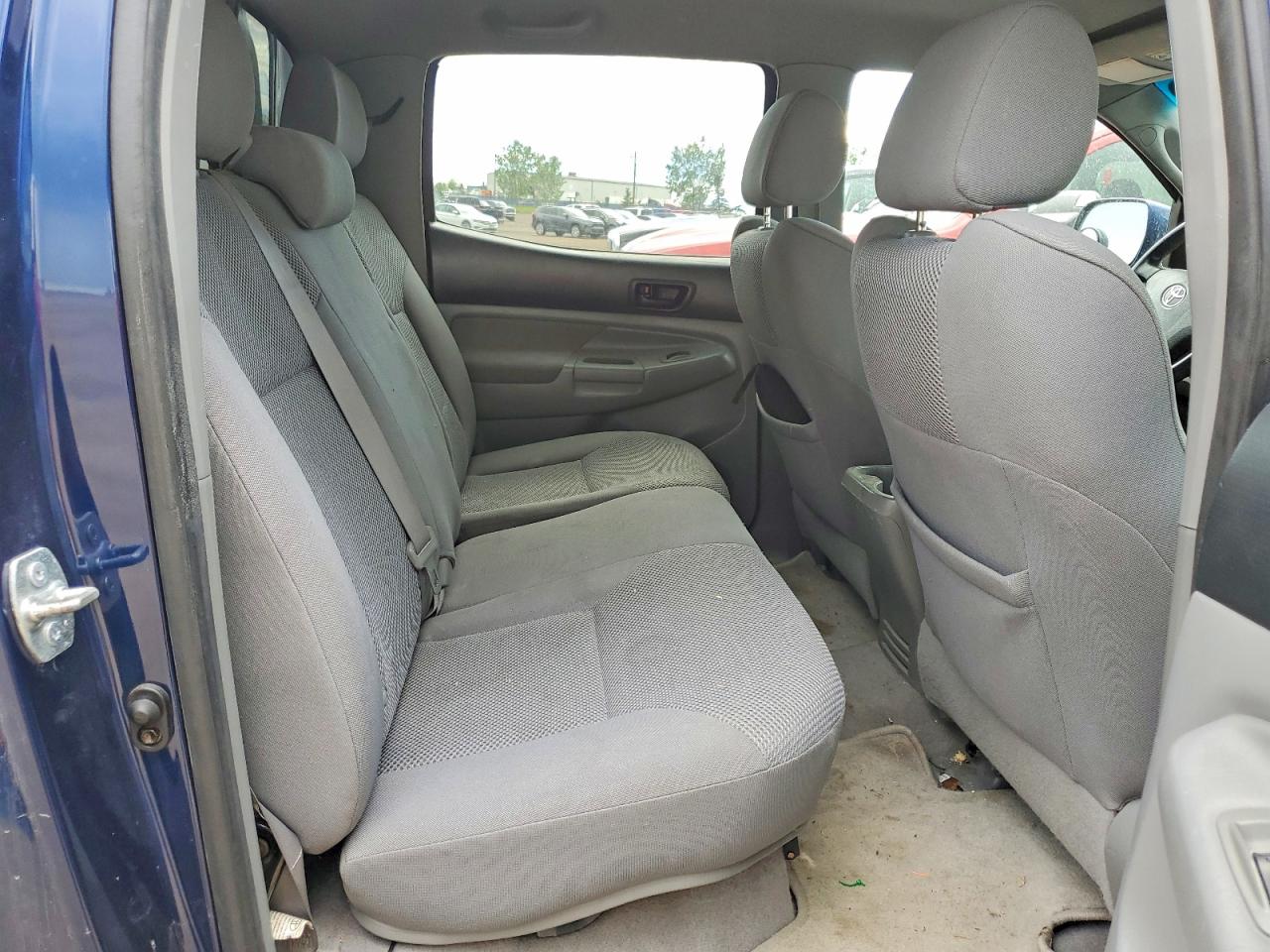2007 Toyota Tacoma Double Cab Long Bed Blue vin: 5TEMU52N97Z325073