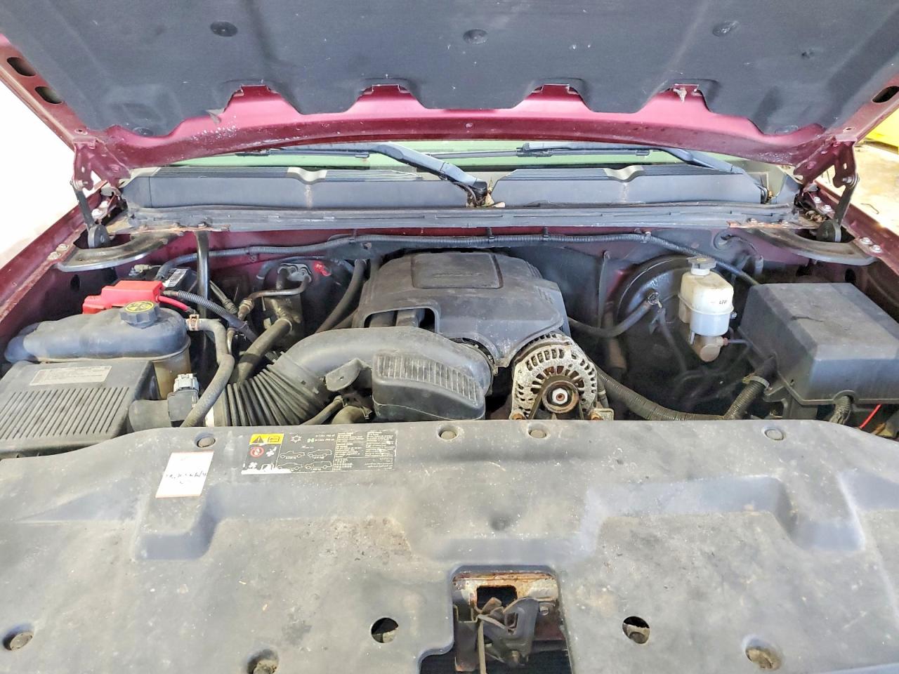 2013 Chevrolet Silverado K1500 Ls Red vin: 1GCRKREA6DZ169030