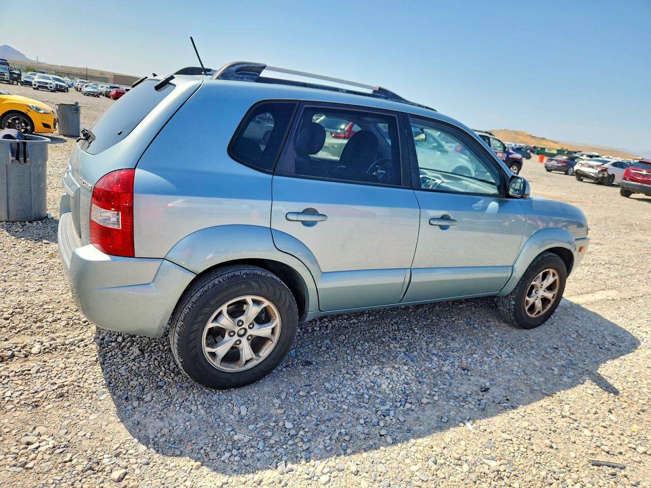 2009 Hyundai Tucson Limited I4 Teal vin: KM8JN12BX9U979375