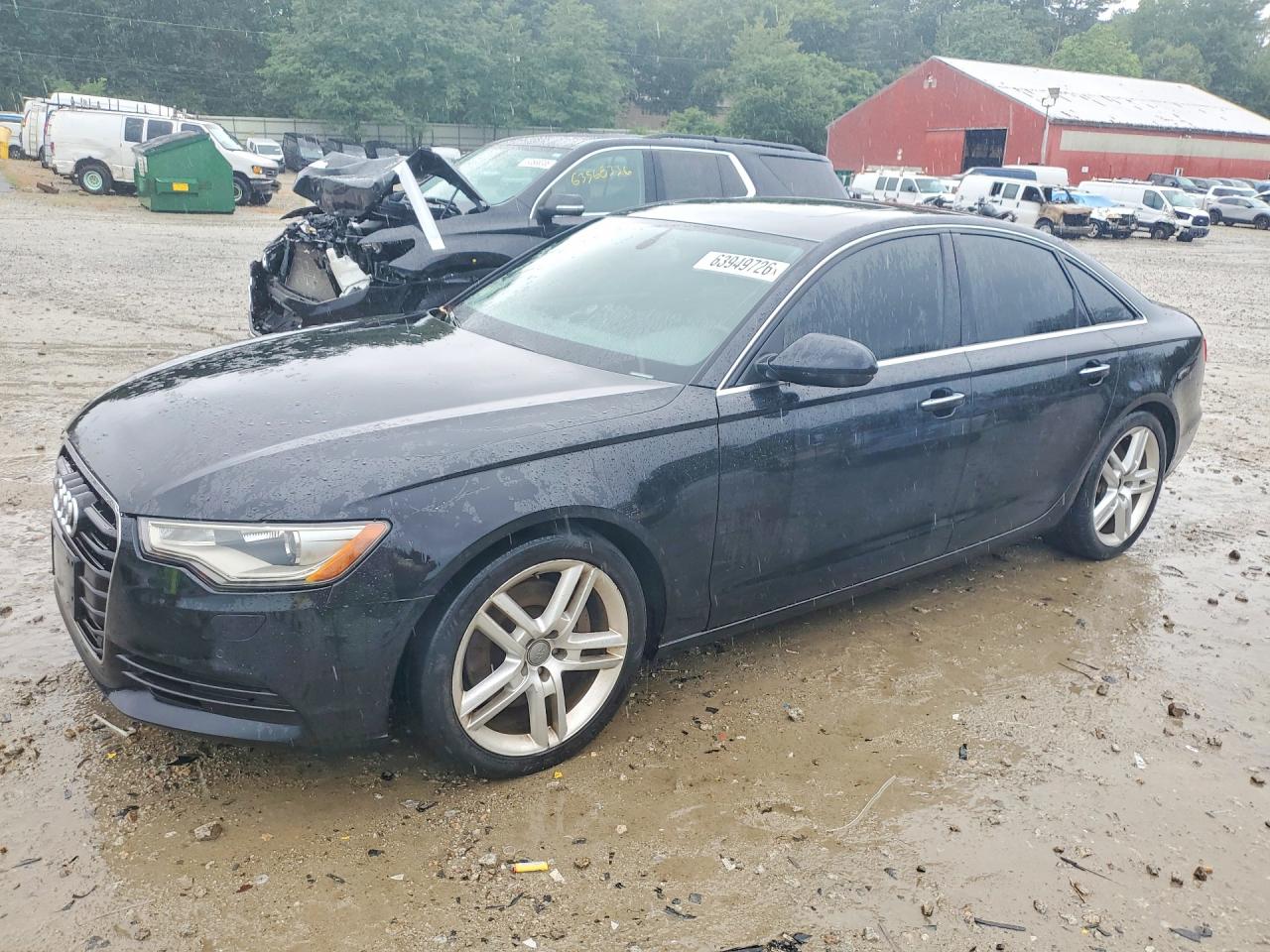 2015 Audi A6 Premium Plus Black vin: WAUGFAFC7FN031243