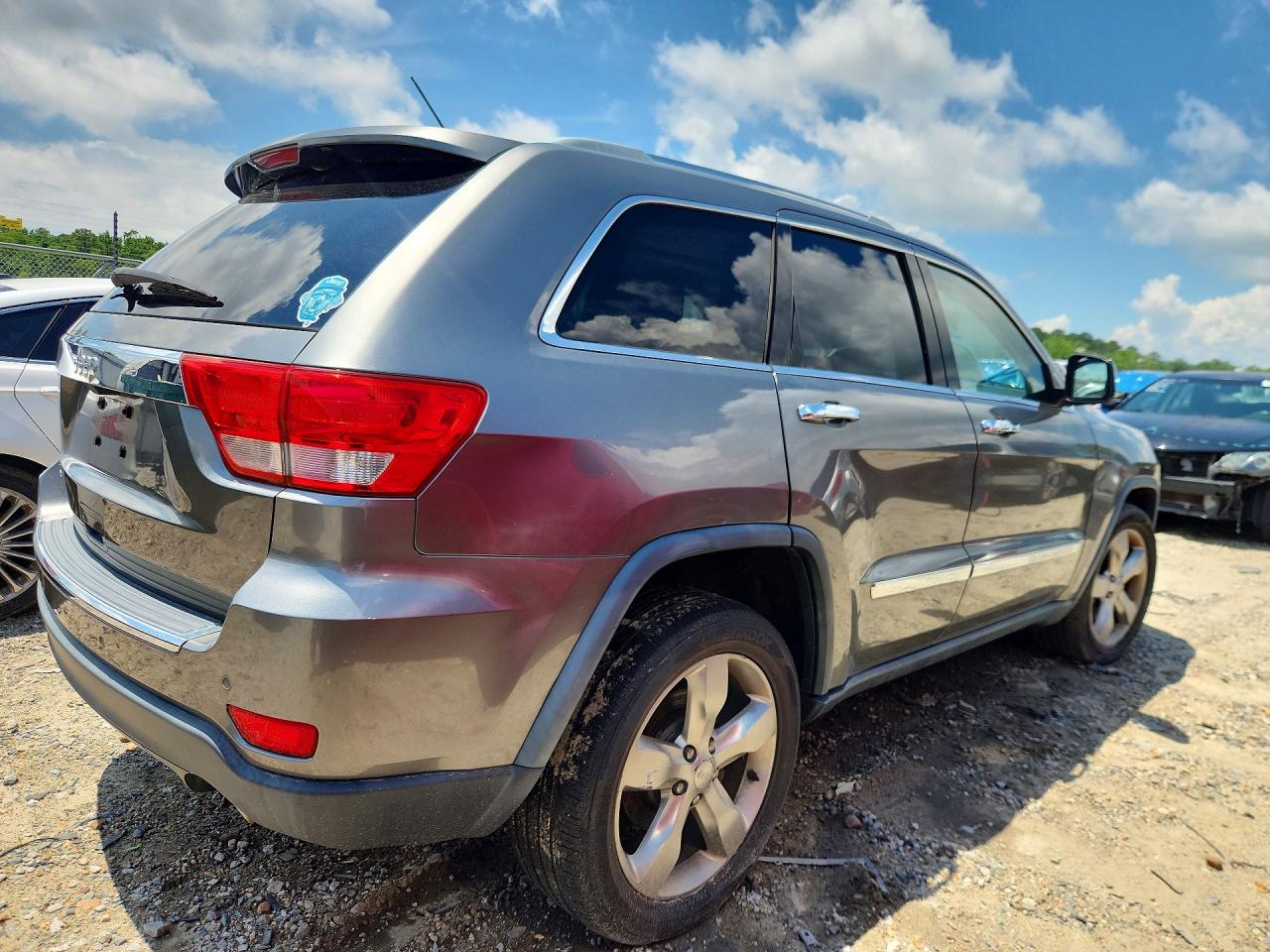 2012 Jeep Grand Cherokee Limited Серый vin: 1C4RJFBT4CC222249