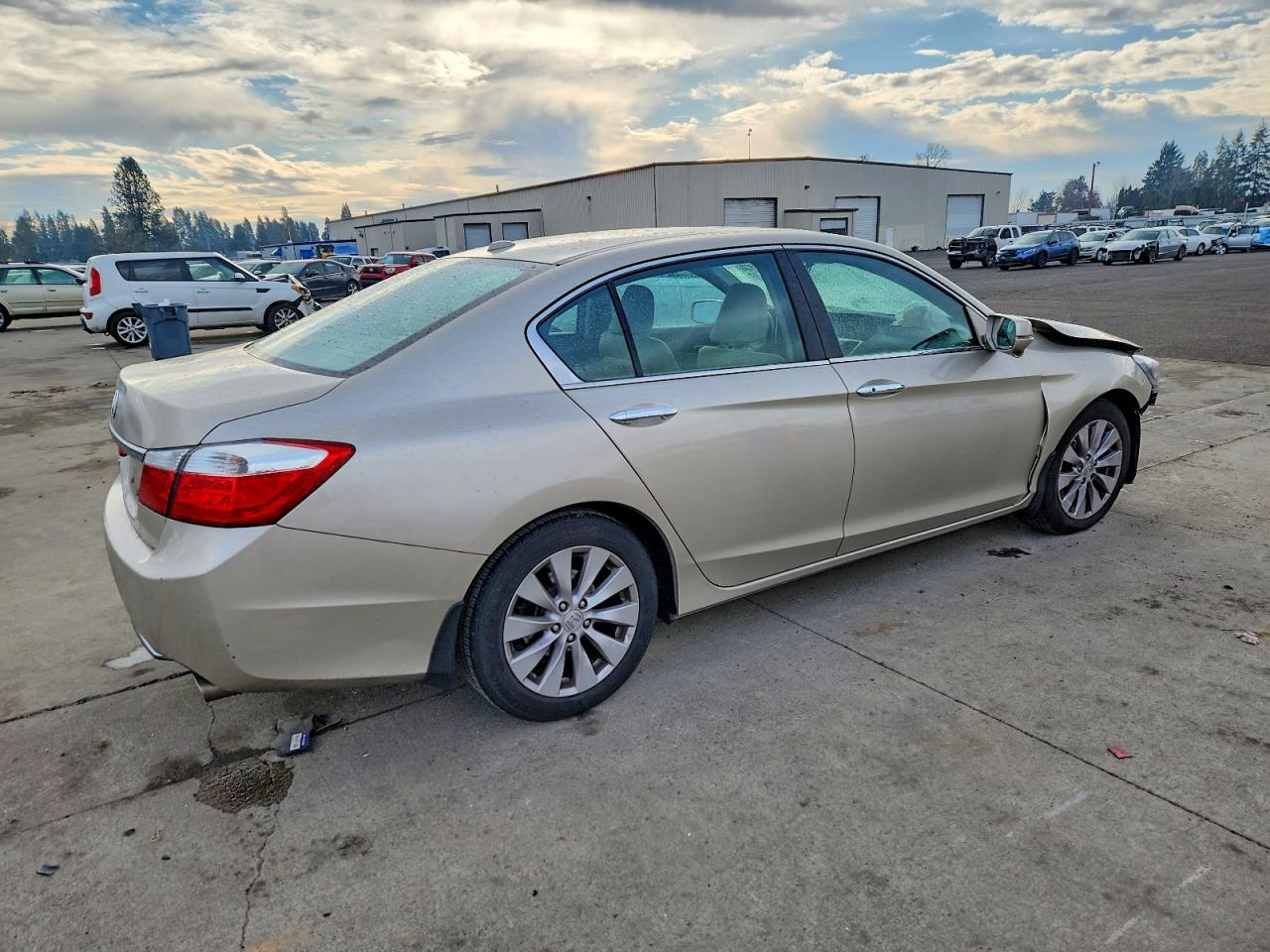 2014 Honda Accord Exl Gold vin: 1HGCR2F89EA165334
